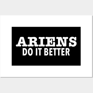 Aries Do It Better Posters and Art